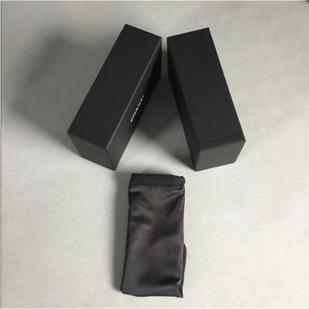 CHANEL SMALL BOX TOP LID LOGO PRINTED WITH DUST BAG LOGO PRINTED BOOK ATTACH